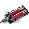 diymore 1 Pz Due 18650 Batterie Al Litio V8 3A/5V Shield 1A/3V Micro USB Port Type-C USB