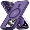Vansdon Cover Magnetica per iPhone 14 Pro Max con 1 Pezzi Vetro Temperato