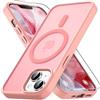 Vansdon Cover Magnetica per iPhone 13/14 con 1 Pezzi Vetro Temperato