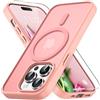 Vansdon Cover Magnetica per iPhone 14 Pro con 1 Pezzi Vetro Temperato
