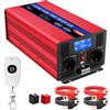 ETREPOW Inverter 5000W 24V 220V sinusoide pura con telecomando per camper