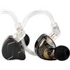 Yinyoo KZ ZSN PROX in Ear Auricolari Balanced Armature Driver Tecnologia ibrida 1DD 1BA Auricolari in Ear Monitor Comodi auricolari con cancellazione del rumore (no mic, nero)