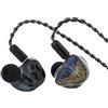 Linsoul Kiwi Ears Forteza Auricolari In-Ear Monitor, Auricolari Cablati HiFi 1BA + 2DD, Auricolari da Gaming, Auricolari IEM con Driver Ibrido, con Cavo IEM Rimovibile per Musicisti e Gamer (Nero)