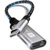 lalasis Adattatore HDMI USB C,Adattatore USB C HDMI 4K Thunderbolt 3/4 Compatibile con iPhone 16Pro/16Pro Max/16/15,MacBook Pro/Air,iPad Pro/Air,Pixelbook,Samsung Galaxy S/Note,Dell XPS 15/13,Surface Pro