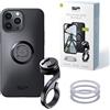 SP CONNECT Mountain Bike Bundle |SPC+| per iPhone 13 Pro Max/12 Pro Max | Supporto impermeabile per mountain bike | Supporto per cellulare da bicicletta per tutti gli smartphone