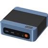 BOSGAME E5 Ryzen 3 5300U Mini PC, Windows 11 Pro, 4 Core, 8 Threads, Fino a 3,8 GHz, 16 GB DDR4 RAM, NVMe PCIE3.0 512 GB SSD, 4K@60Hz Triple Display, HDMI2.0, USB-C