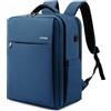 HOMIEE Zaino da Viaggio D'affari Aereo Bagaglio a Mano 40X30X20 per PC Portatile Zaino Porta PC 15.6 Pollici Zaino Valigia Ufficio Laptop Computer Lavoro Università Scuola