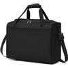 KONO Bagaglio a Mano Ryanair 40x30x20 cm, Borsa da Viaggio Cabina con Tracolla, Borsa Sottosedile per Aereo Uomo e Donna (Nero)