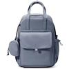HYC00 Zaini Scuola Media Ragazza Zaini da Scuola Superiore Zaino Università Donna Impermeabile Zaino Porta PC 15.6 Pollici Adolescente Zainetto with Mini Portamonete Casual Daypack,K4-Blu Viola