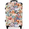 NoBoringSuitcases.com valigia grande 20-23 kg, media, trolley medio, rigida, rigido, da stiva, valigie grandi, bagaglio, leggera, medie rigide, con 4 ruote girevoli, 67 cm - 72 L, Destinazioni modello