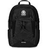 Invicta Zaino Scuola Moab Solid, Nero, Doppio Scomparto Con Cinghia a Vita e Nastro Torace, Tasca Porta PC e Borraccia, Organizer, Per Viaggio
