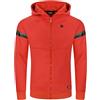 riverso - Felpa con cappuccio da uomo RIVDanilo, con chiusura lampo, in cotone, colore: nero, grigio, blu, rosso, verde, taglie: S, M, L, XL, XXL, 3XL, 4XL, 5XL, 4XL