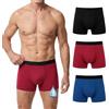 LOFIR Mutande Incontinenza Uomo Cotone: Boxer Assorbenti Intimo Anti-Perdite Lavabili e Riutilizzabili Antiperdita 150 ml per Anziani