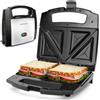 Aigostar Sandwich Maker da 800W con Rivestimento Antiaderente, Senza BPA