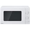 Panasonic NN-GM21QWEPG 20L - Microonde compatto con grill, 800 W, cottura combinata, 5 livelli di potenza, funzione scongelamento, manopola girevole, piatto girevole in vetro, bianco