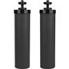 MACIFECI Cartuccia di ricambio per filtro dell'acqua Black Element compatibile con il sistema di filtraggio a gravità Berkey® BB9-2®, ricambio per filtro dell'acqua Berkey®, 2 pezzi