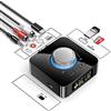 Zeerkeer Adattatore Bluetooth Jack, trasmettitore ricevitore Bluetooth 5.0 per TV, auto, altoparlanti, desktop, computer portatili, amplificatori, proiettori, 3.5mm AUX/RCA/USB/TF