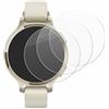 brotect Pellicola Vetro per Garmin Lily 2 Active | 3 Pezzi Chiara Protezione Schermo Made in Germany Durezza 9H Anti-Graffio Glass Screen Protector