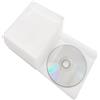 arrderly Confezione da 50 custodie per CD, custodia in plastica standard doppio lato per CD e DVD