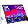 UPERFECT 14 Pollici 3K 120Hz OLED Touchscreen Monitor Portatile, 2880x1800