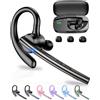 New Bee Auricolare Bluetooth Singolo V5.1 con 72 Ore di Conversazione