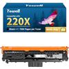 Yowell 220X Nero - MFP 4302fdw Toner Compatibile per HP 220X 220A per HP Color LaserJet Pro MFP 4302fdw 4302dw 4202dw 4202dn 4302fdn - 220X W2200X Nero Toner con chip