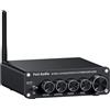 Fosi Audio Amplificatore di potenza Fosi Audio BT30D Bluetooth 5.0 100W+50W*2