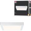 Paulmann Plafoniera/Applique Lunar LED-Panel 300X300Mm 17W 230V Integriert, 17 W, Bianco Opaco, 30 x 3.8 x 30 cm