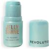 Makeup Revolution Revolution Jelly Shine Highlight Stick, illuminante per occhi, viso e corpo, formula in gel con effetto perlato, Vegan & Cruelty-Free, Mermaid Green