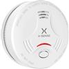 X-Sense Rilevatore di Fumo Autonomo, Batteria da 10 Anni, SD11, 1 Pezzo | Allarme Incendio Conforme Allo Standard EN14604, Sensore con Durata di 10 Anni, Test e Silenziamento con un Solo Tasto