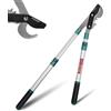 HYCHIKA BETTER TOOLS FOR BETTER LIFE HYCHIKA Troncarami Telescopico 99CM, Cesoie Lunghe per Potatura, Cesoia da Potatura, Tagliano Rami di Ø50 mm max., Lame Affilate, Troncarami Bypass per La Potatura di Rami Secchi e Umidi