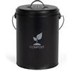 Livoo Seau a compost de cuisine 6l noir - MES154N