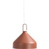 Zafferano, Amelie Sospensione, Lampadario a Sospensione Ricaricabile e Senza Fili con Controllo Touch, Adatta per Salotto ed Esterni, Dimmer, 2200-3000 K, Altezza 12 cm, Colore Terracotta