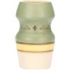 THUN - Vaso in ceramica Incanto di Primavera verde, medio - 12,9x12,9x21,6 cm
