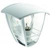 Philips Creek Applique LED, Lampada da Esterno, Resistente a Intemperie IP44, Durevole, Alluminio, Design Classico, Bianco, Lampadina E27 Venduta Separatamente