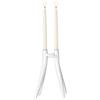 Kartell Abbracciaio, Portavelas, Blanco, 20 x 11 x 25 cm