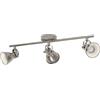 Eglo LED lampada da soffitto Seras, plafoniera industriale a 3