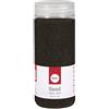 Rayher 39339576 Sabbia fine 0,1-0,5 mm, Barattolo da 475 ml, Nero