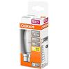 OSRAM Lampada LED, Attacco: B22d, Warm White, 2700 K, 4,90 W, sostituzione per 40 W Incandescent bulb, opaco, LED STAR CLASSIC B,Confezione da 6