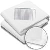 VOUNOT® Tessuto Non Tessuto per Piante 50g/m², Telo Antigelo Piante Protezione Invernale con 20 Pioli, Vello Protettivo da Giardino 1.5x20m, Bianco