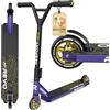RE:SPORT Stunt Scooter REVO per bambini e adulti con supporto, 100 mm PU Wheels & Y-Bar | Monopattino ABEC 9 cuscinetti a sfera | Monopattino a pedale (REVO Phantom)