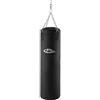 tectake® Sacco da Boxe, Peso 25 kg, Sacco da Boxe con Sospensione a Catena su 4 Punti con Moschettone, Sacca Adulti Ideale Allenamento a Casa, Pugilato, MMA, Muay Thai, Kickboxing, Fitness - Nero