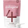 4 HER Collagene Idrolizzato in Polvere per Donne 500g - Ad Alto Contenuto Proteico, 100% Puro - Senza Aromi Aggiunti, Senza Additivi - Si Mescola Facilmente - Peptidi di Collagene Bovino Tipo 1 & 3