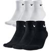 Nike Everyday Lightweight Ankle Calzini, Unisex - Adulto, Black/(White), 10