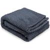 Nobleza Morbida Coperta in Pile per Cani e Gatti Confezione Color Grigio Misure 120 * 100cm