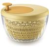 Guzzini - Kitchen Active Design, SPIN&STORE, Centrifuga Insalata con Coperchio - Giallo Acido, Ø 26 x h19 cm, 4000 cc - 17090056