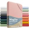Laleni premium lenzuola culla 42x81 cm con angoli 2 pz | lenzuola carrozzina neonato certificate OEKO-TEX | lenzuola con angoli 100% cotone | set lenzuola lettino neonato | lenzuolo asilo nido | rosa