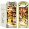 Rolife Book Nook Costruzione Rapida- Puzzle 3D Legno-Modellismo da Costruire Adulti-Idea Regalo Di Compleanno Per Donne Insegnanti Professoresse DIY(TGB05)