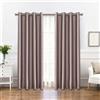 Ystyle Moderna Tende per Interni 2 Pezzi, 140×180 CM, Rosa