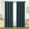 Ystyle Tenda Oscurante per Interni 2 Pezzi, 117×137 CM, Blu Navy
